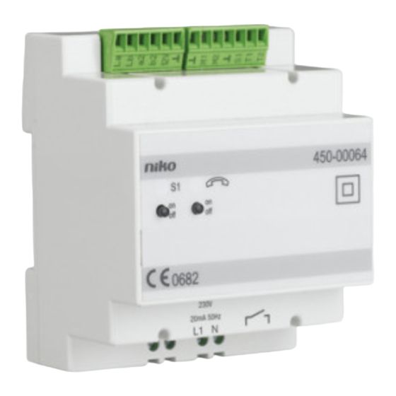 Niko 450-00064 Manual