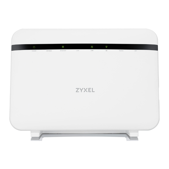 ZyXEL Communications EX5601 Detailed User Manual