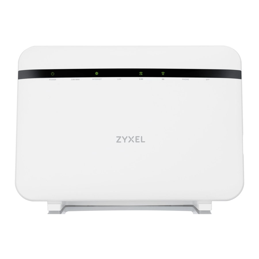 Zyxel EX5601 Manual