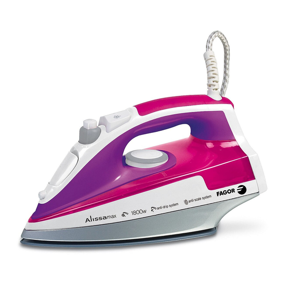 Fagor PL-1805 Steam Iron Manuals