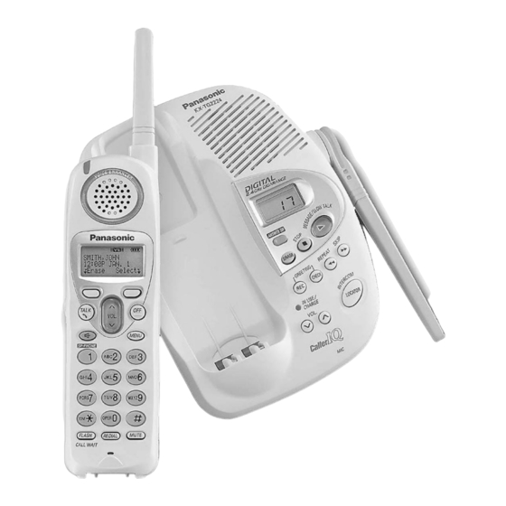 Panasonic KX-TG2224F Answering System Manuals