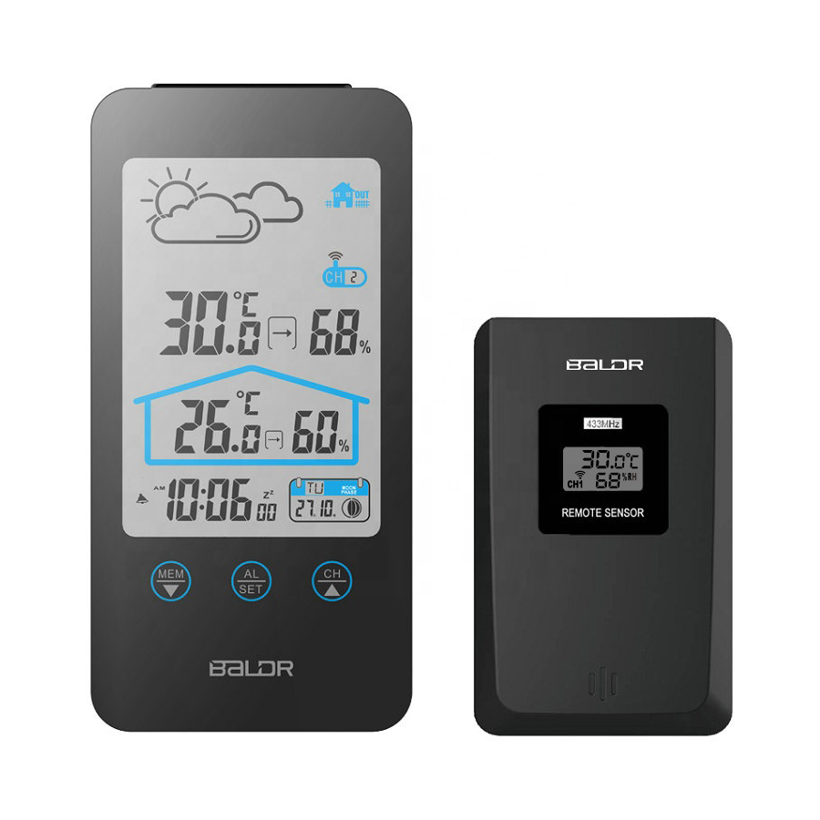 How to Set up Baldr Indoor Outdoor Wireless Thermometer (FAQ) 