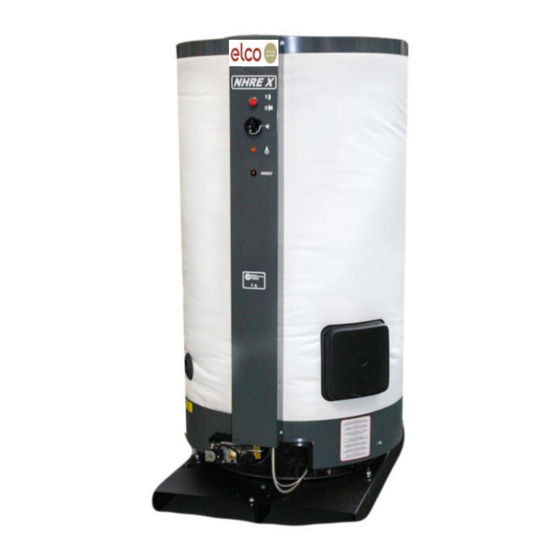 User Manuals: elco Tudor NHREX Gas Water Heater