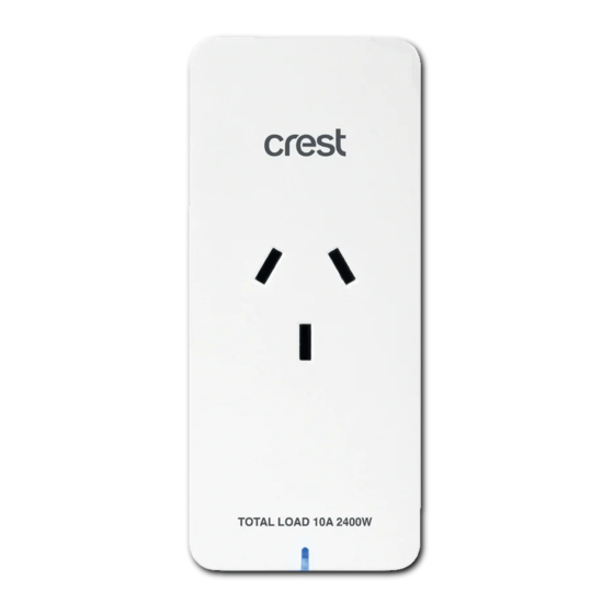 Crest Audio SHSPM1 User Manual