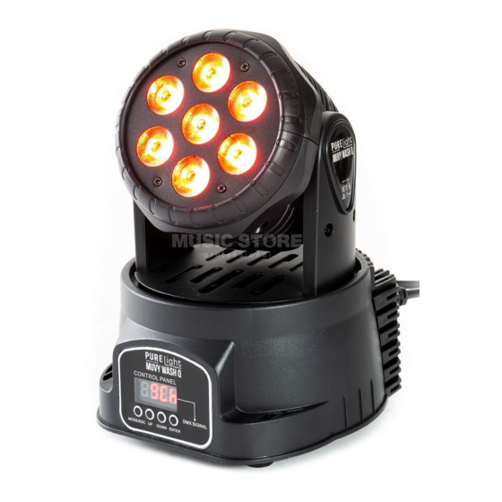 PURElight MUVY WashQ User Manual