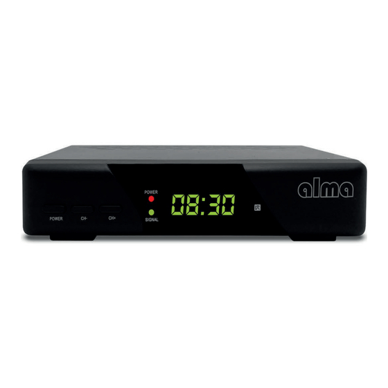 Alma 2820 DVB-T2 User Manual