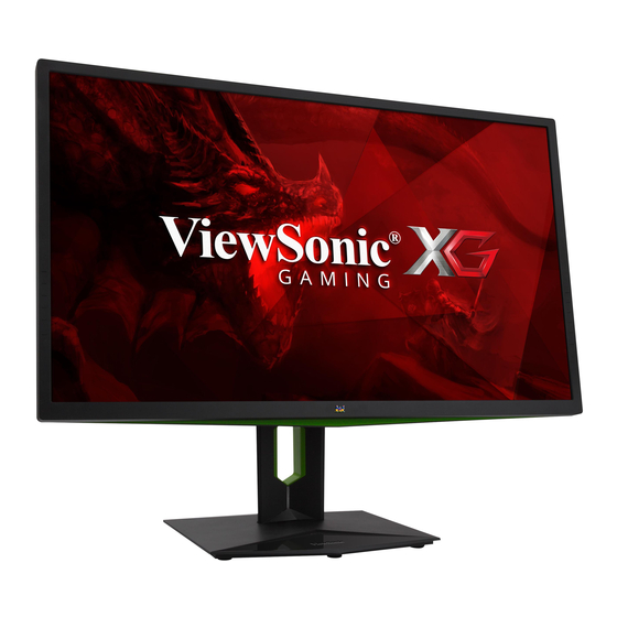 ViewSonic XG2703 User Manual