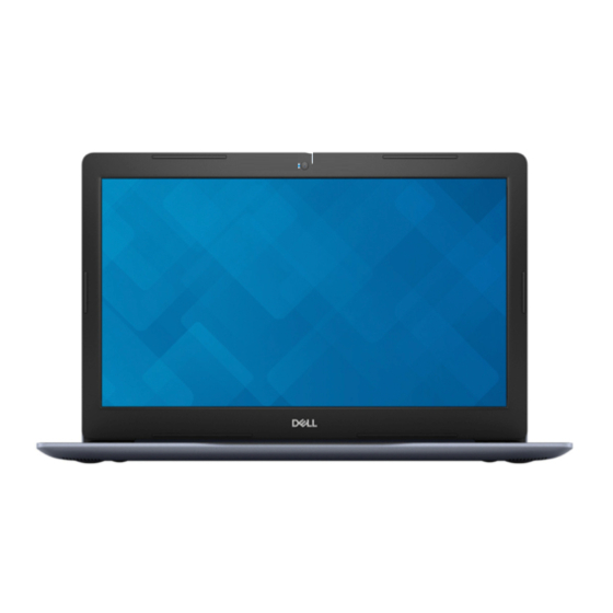 Dell Inspiron 5575 Setup And Specifications