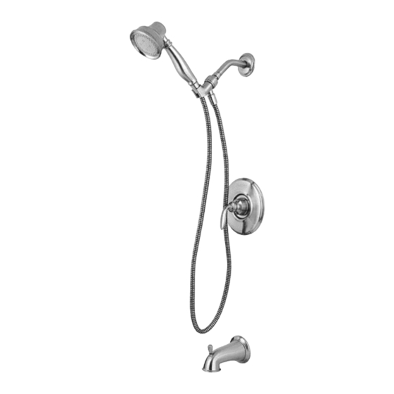 User Manuals: Pfister Avalon 808 Series Shower Trim