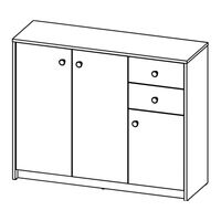 ML MEBLE BAUMI 01 Assembly Instructions Manual