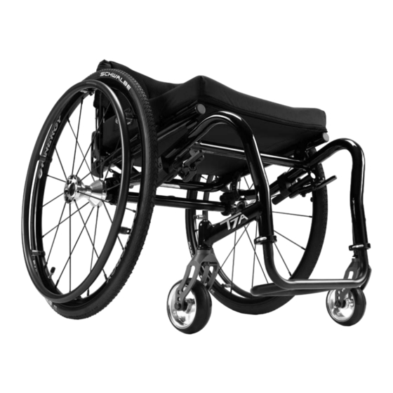 Invacare Top End Crossfire T7A User Manual