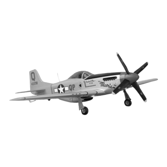 Hangar 9 P-51 Mustang 1.50 ARF Manuals