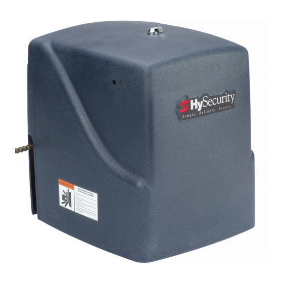 HySecurity SlideSmart DC 15 Installation And Maintenance Manual