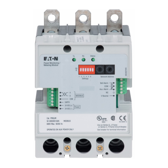 Eaton PM3 Instruction Leaflet
