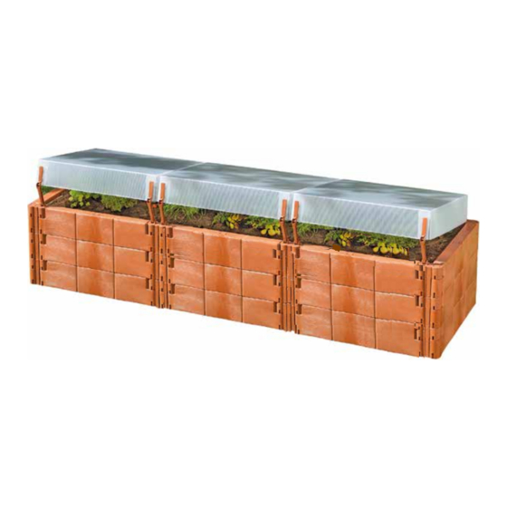 juwel Raised bed XL 2 in 1 terracotta Assembly Instructions Manual