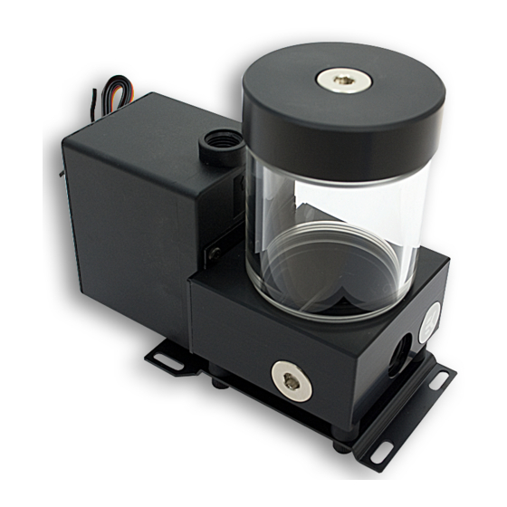 ekwb EK-DCP 4.0 X-RES Installation And Mounting Manuals