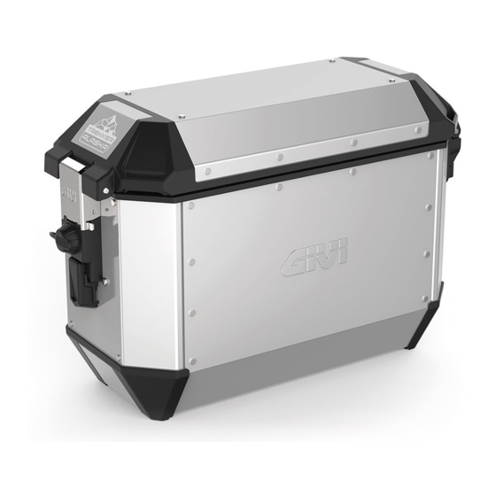 GIVI ALA36BPACK2 Owner's Manual