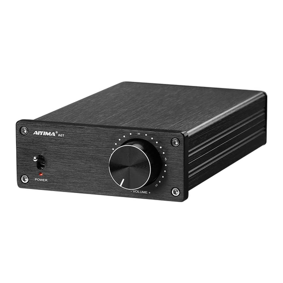 Aiyima AUDIO A07 User Manuals