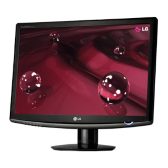LG W2052S User Manual