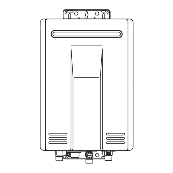 Rinnai Infinity 16 external Operation And Installation Manual
