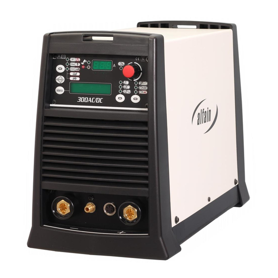 Alfa IN ALFIN 300 AC/DC Operating And Maintenance Manual