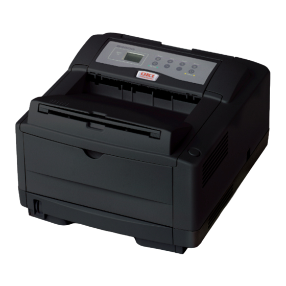 Oki B4600 Series Specifications