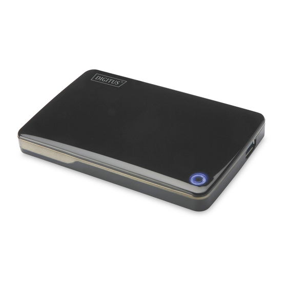 Digitus USB 2.0 External Enclosure 2.5" (6,35cm) User Manual