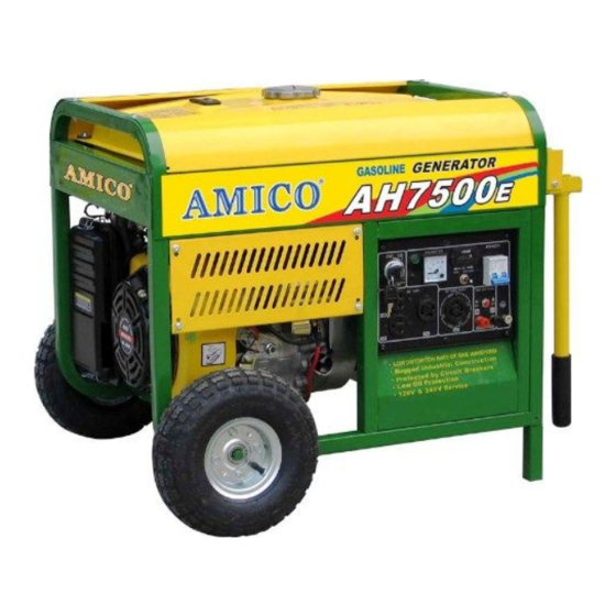 Amico AH7500E Owner's Manual