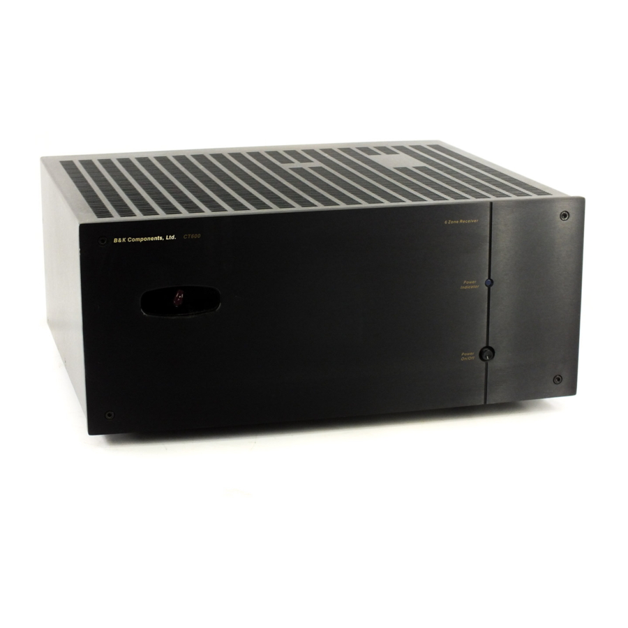 B&K CT300 User Manual