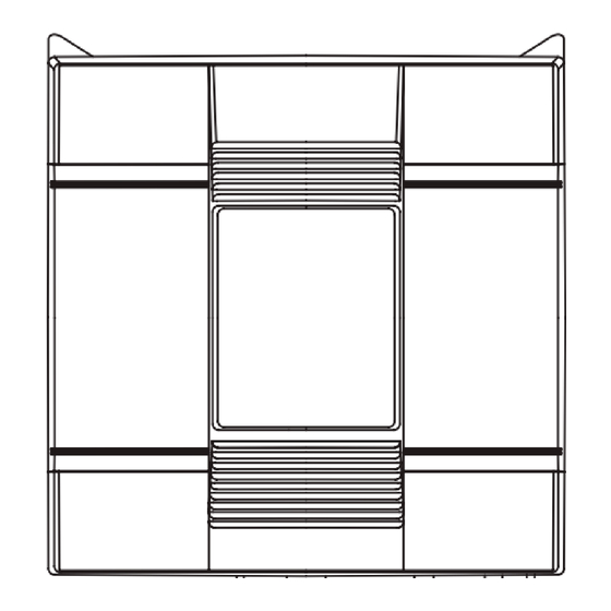 Trane HUMD500A Safety Instructions And Installation Template