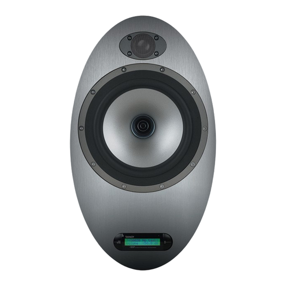 Tannoy ACTIVE STUDIO MONITORS Owner's Manual