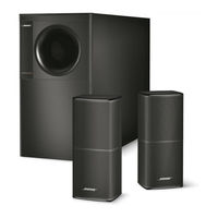 Bose Acoustimass 3 Series IV Owner's Manual