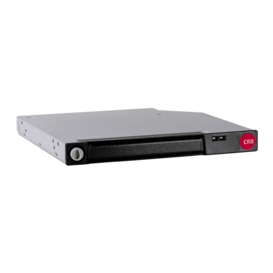 CRU DataPort 20 Quick Start Manual