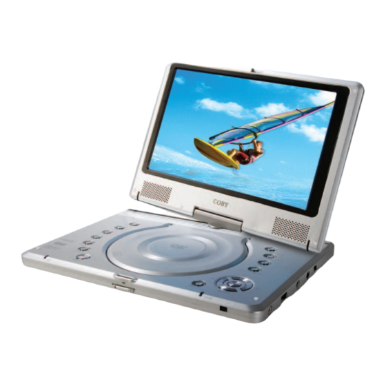 COBY TF-DVD1020 PORTABLE DVD PLAYER SPECIFICATIONS | ManualsLib