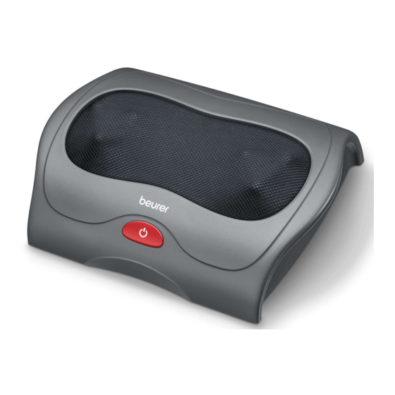 Beurer FM 39 Instructions For Use Manual