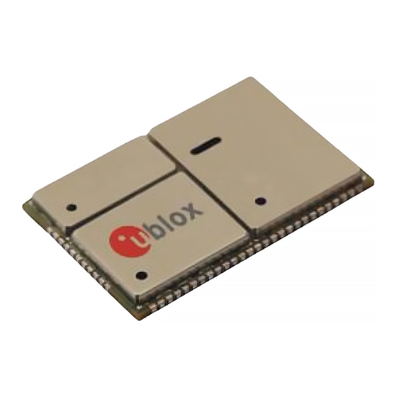 Ublox LISA-U200 Integration Manual