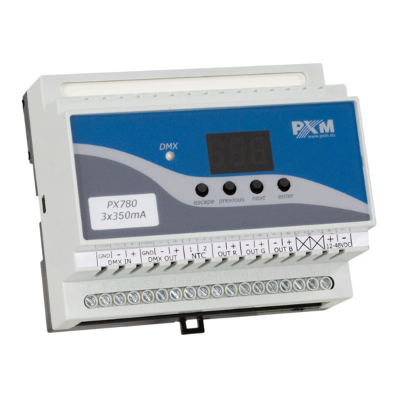 PXM PX780 User Manual