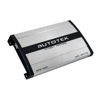 Autotek Street Machine SM2-1000 User Manual
