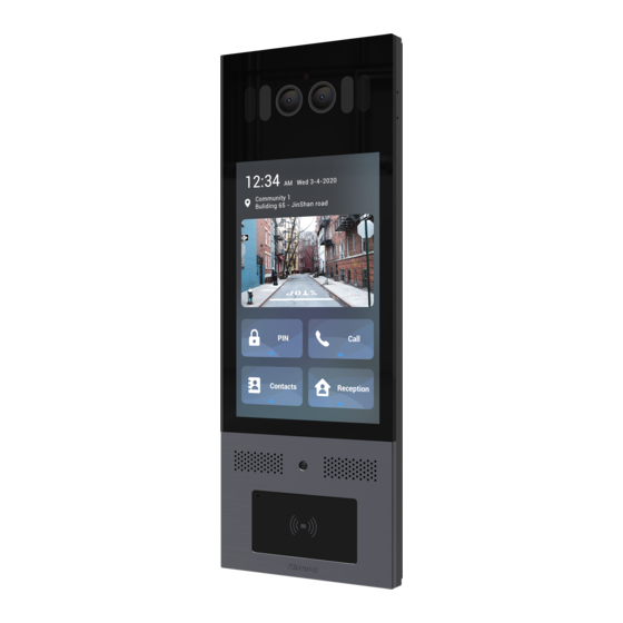 Akuvox X915S Configuration Manual