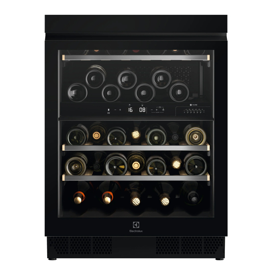 Electrolux EWUD040B8B Wine Cellar Manuals