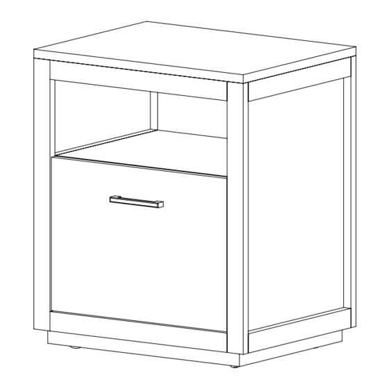 The Container Store Holden File Cabinet Manuals