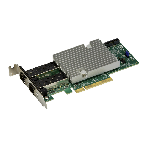 Supermicro AOC-S25G6-M2S User Manual