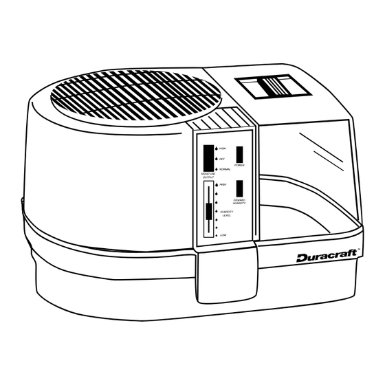 Duracraft DH-831 Owner's Manual