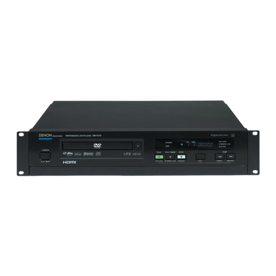 Denon DN-V210 User Manual