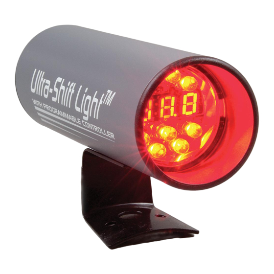 Stewart Warner Ultra-Shift Light Installation Instructions