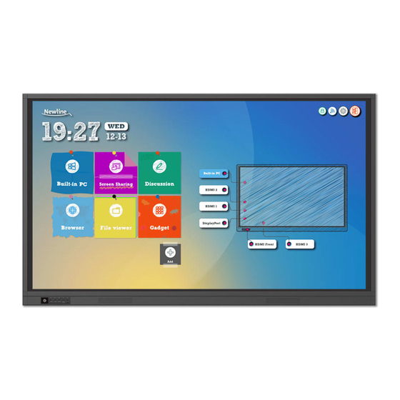 NewLine TRUTOUCH RS Series User Manual