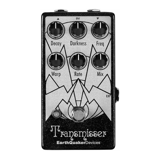 EarthQuaker Devices Transmisser Operation Manual