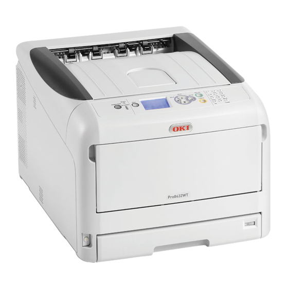 Oki Pro8432WT User Manual