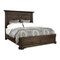 aspenhome Queen Rails I201-402 Assembly Instructions Manual