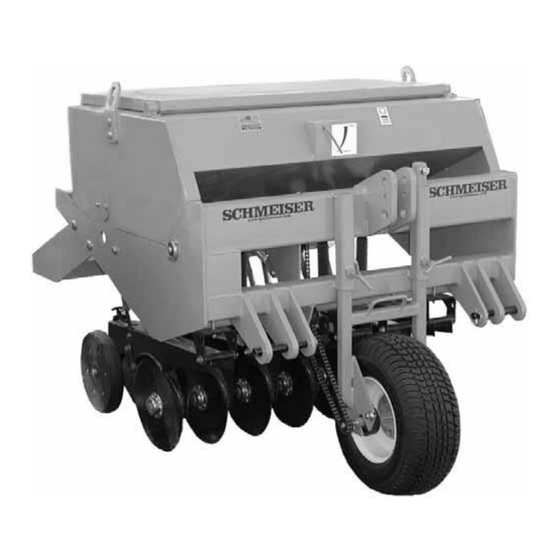 Schmeiser VINEYARD DRILL 2nd GENERATION 98 Series Manuals